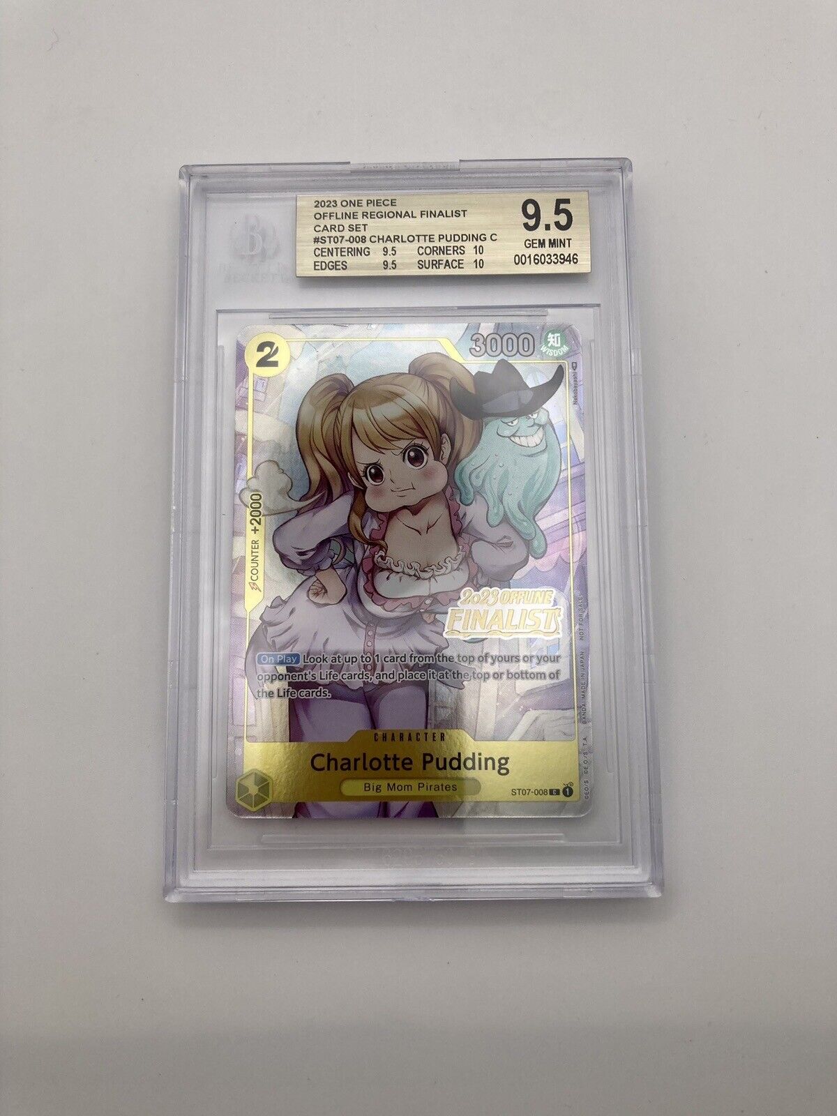 BGS 9.5 - 2023 OFFLINE FINALIST - Charlotte Pudding ST07-008 Alt Art - Premium from Hero Cards - Just $180! Shop now at Hero Cards
